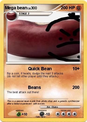 Pokemon Mega bean