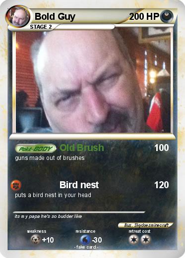 Pokemon Bold Guy