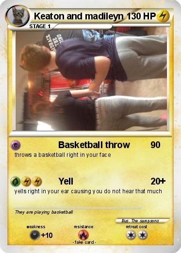 Pokemon Keaton and madileyn