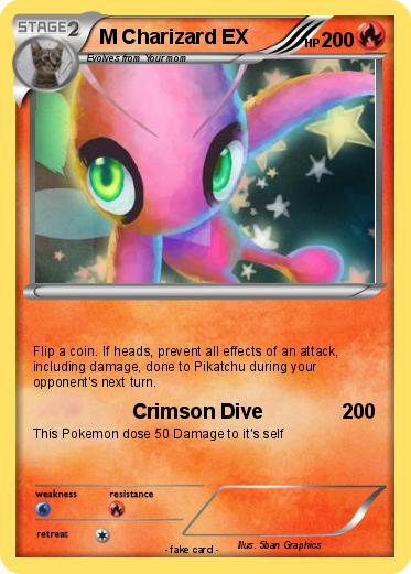 Pokemon M Charizard EX