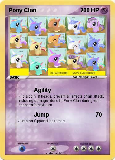 Pokemon Pony Clan