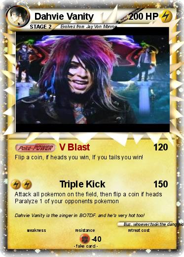 Pokemon Dahvie Vanity