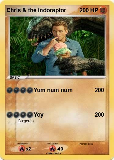 Pokemon Chris & the indoraptor