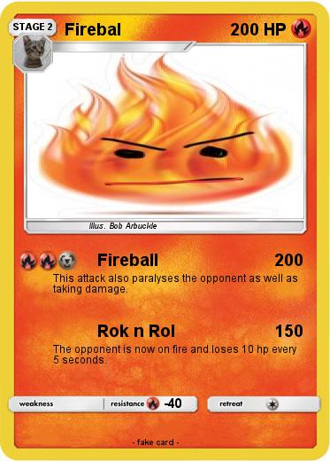 Pokemon Firebal