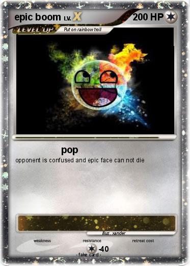 Pokemon epic boom