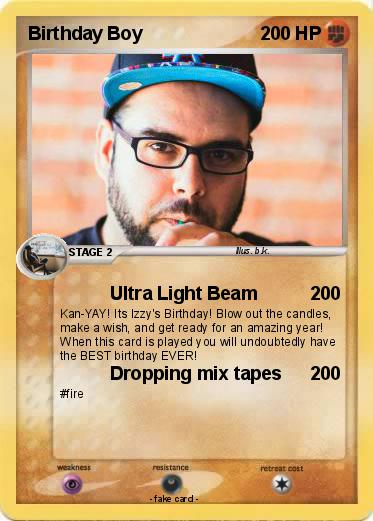 Pokemon Birthday Boy