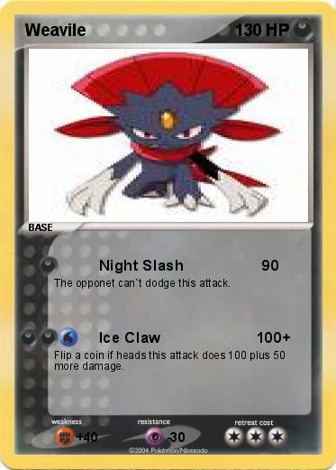 Pokemon Weavile