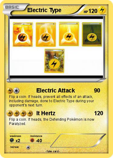 Pokemon Electric Type