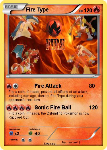 Pokemon Fire Type