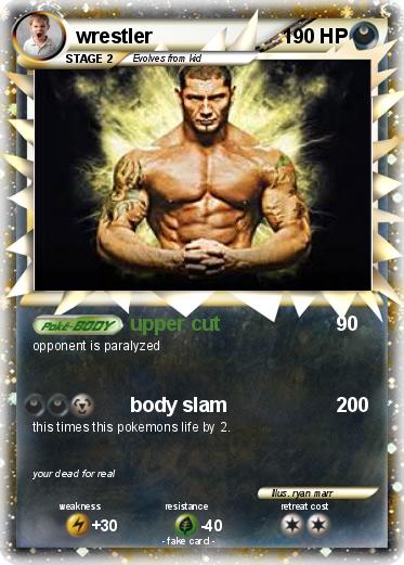 Pokemon wrestler