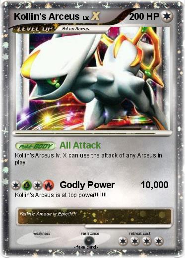 Pokemon Kollin's Arceus