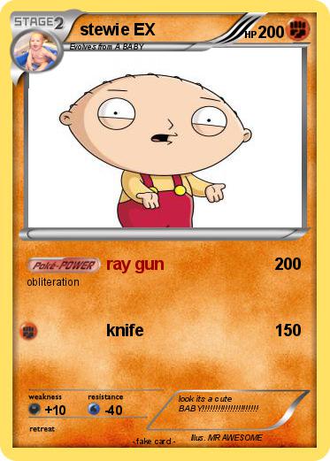 Pokemon stewie EX