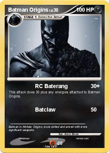 Pokemon Batman Origins