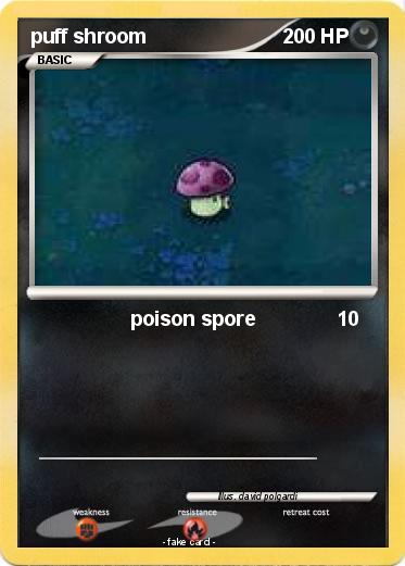 Pokemon puff shroom