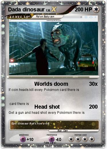 Pokemon Dada dinosaur