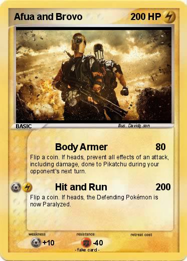 Pokemon Afua and Brovo