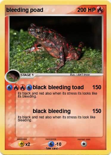 Pokemon bleeding poad