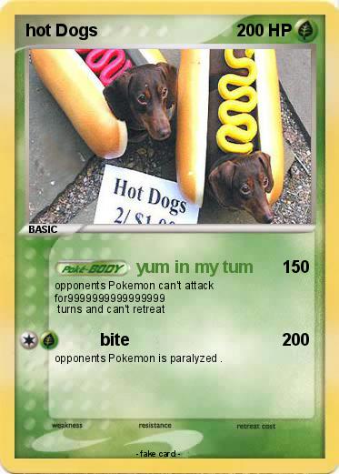 Pokemon hot Dogs