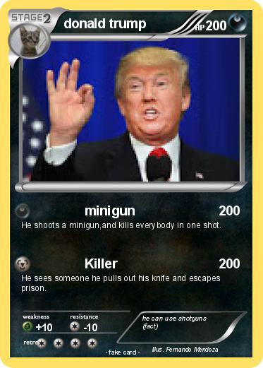 Pokemon donald trump