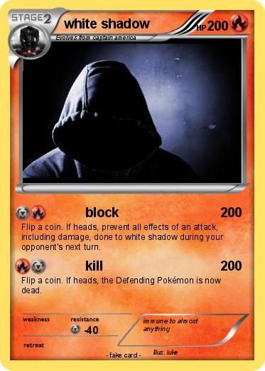 Pokemon white shadow