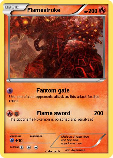 Pokemon Flamestroke