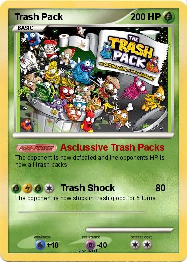 Pokemon Trash Pack