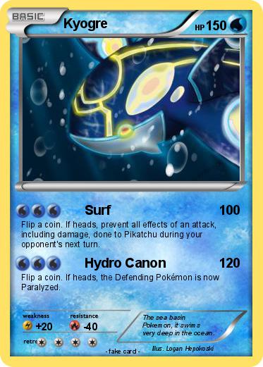 Pokemon Kyogre