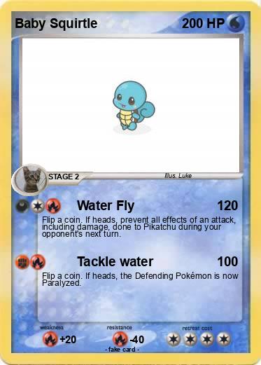 Pokemon Baby Squirtle