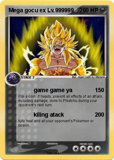 Pokemon Mega gocu ex Lv.999999