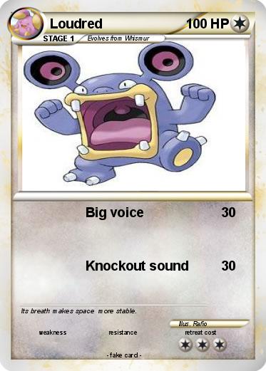 Pokemon Loudred