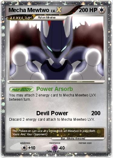 Pokemon Mecha Mewtwo