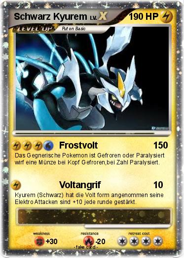 Pokemon Schwarz Kyurem