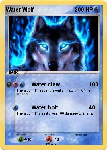 Pokemon Water Wolf