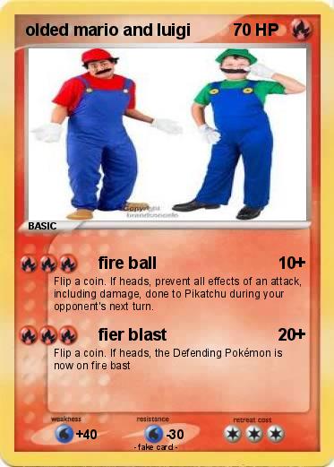 Pokemon olded mario and luigi