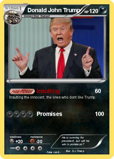 Pokemon Donald John Trump