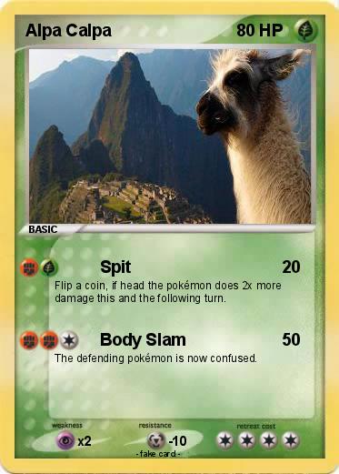 Pokemon Alpa Calpa