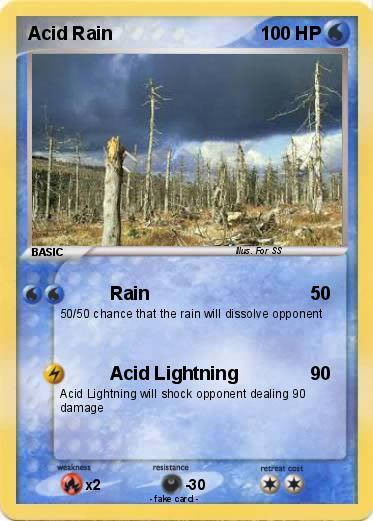 Pokemon Acid Rain
