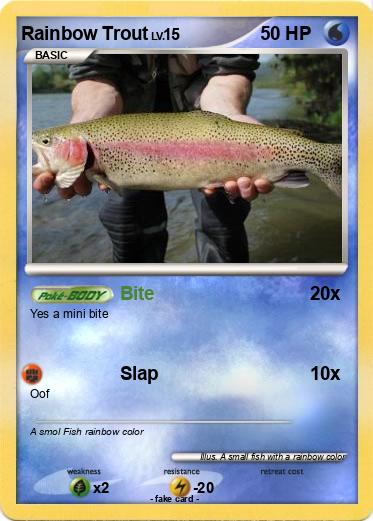 Pokemon Rainbow Trout