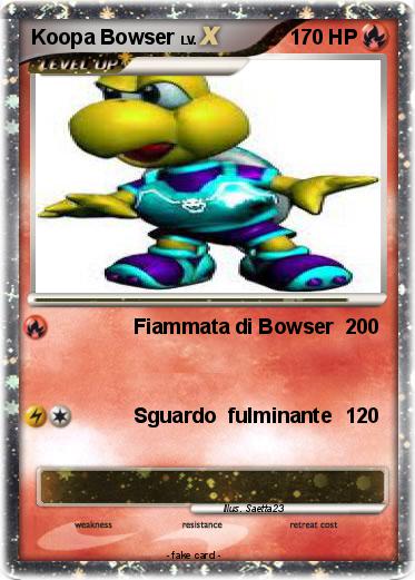 Pokemon Koopa Bowser