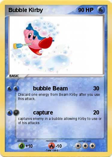 Pokemon Bubble Kirby