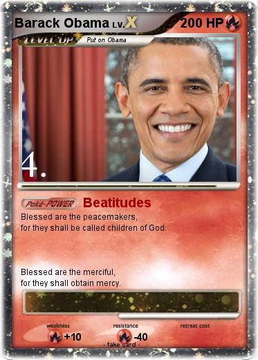Pokemon Barack Obama