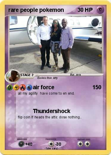 Pokemon rare people pokemon