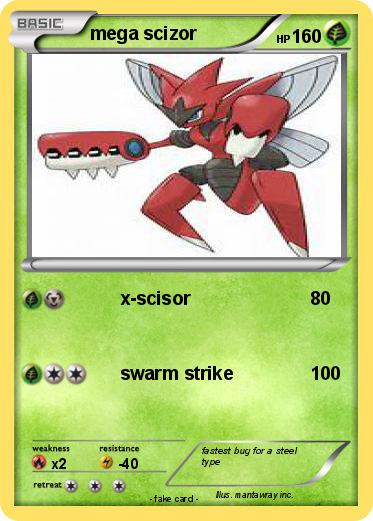 Pokemon mega scizor