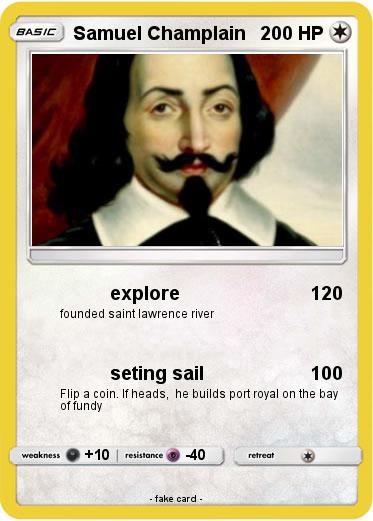 Pokemon Samuel Champlain