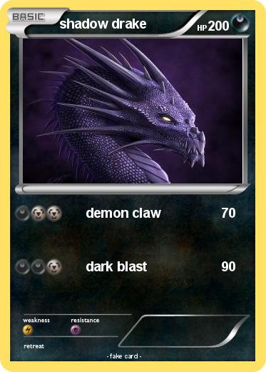 Pokemon shadow drake