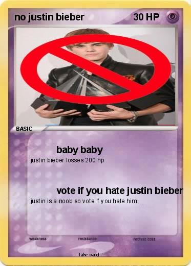 Pokemon no justin bieber