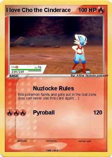 Pokemon I love Cho the Cinderace