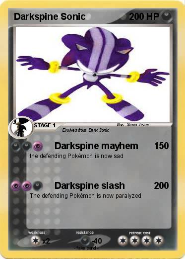 Pokemon Darkspine Sonic