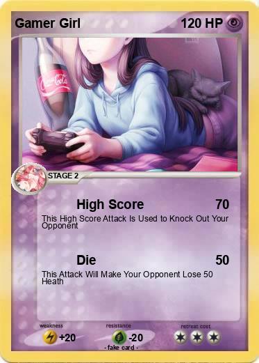 Pokemon Gamer Girl