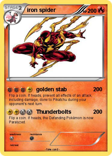 Pokemon iron spider